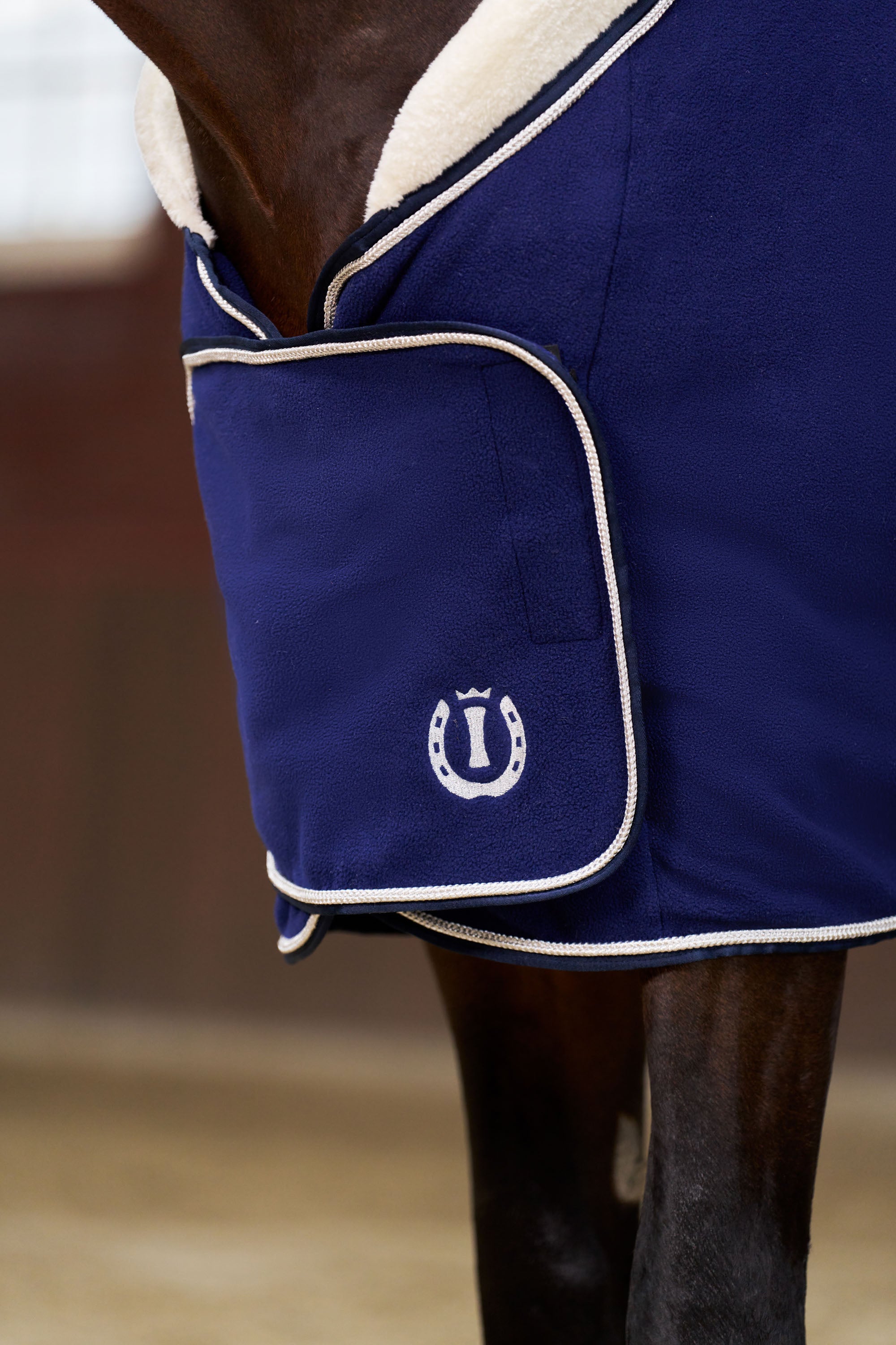 Fleece blanket IRHEssential Navy / 215