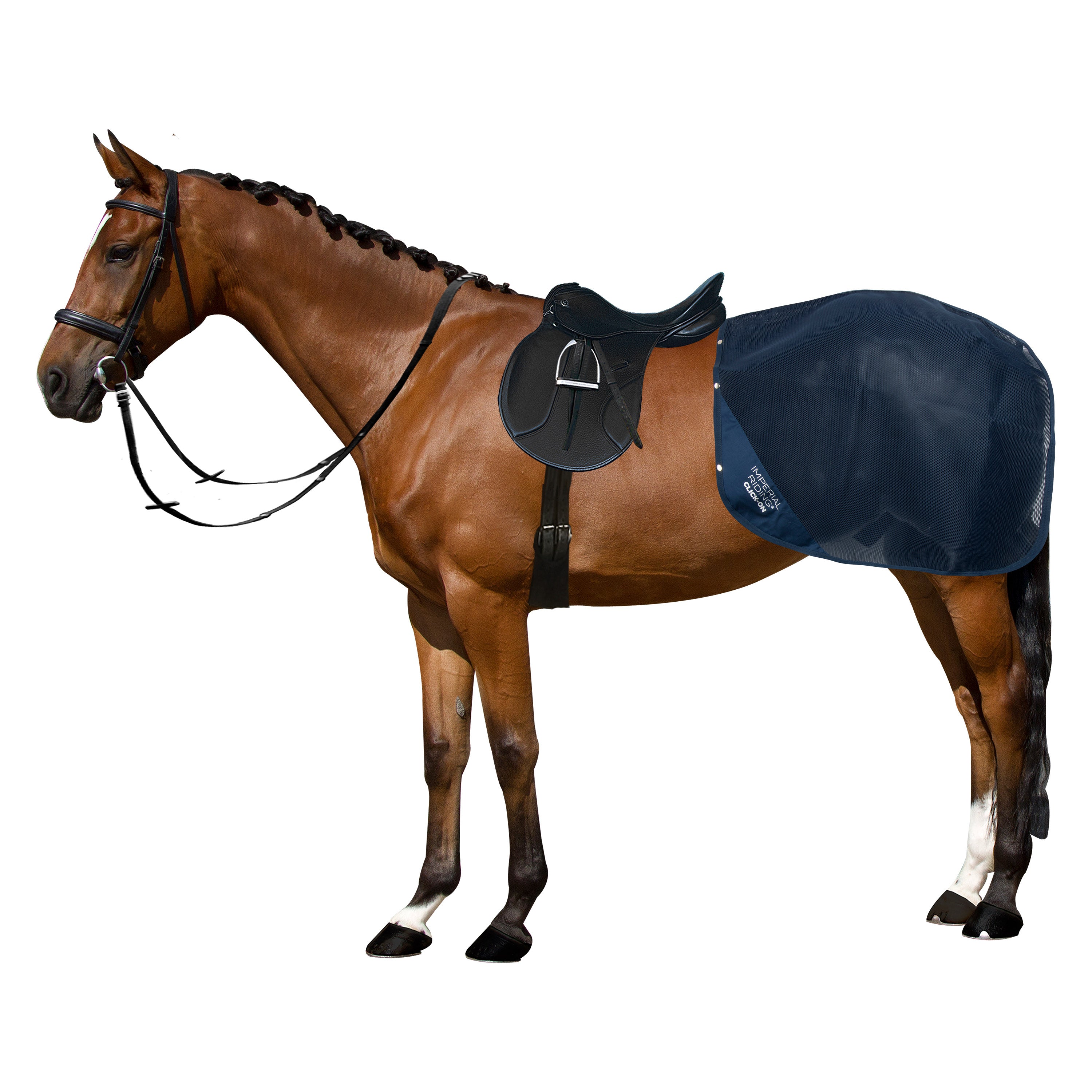 Detachable exercise blanket IRHMultiride Navy / L