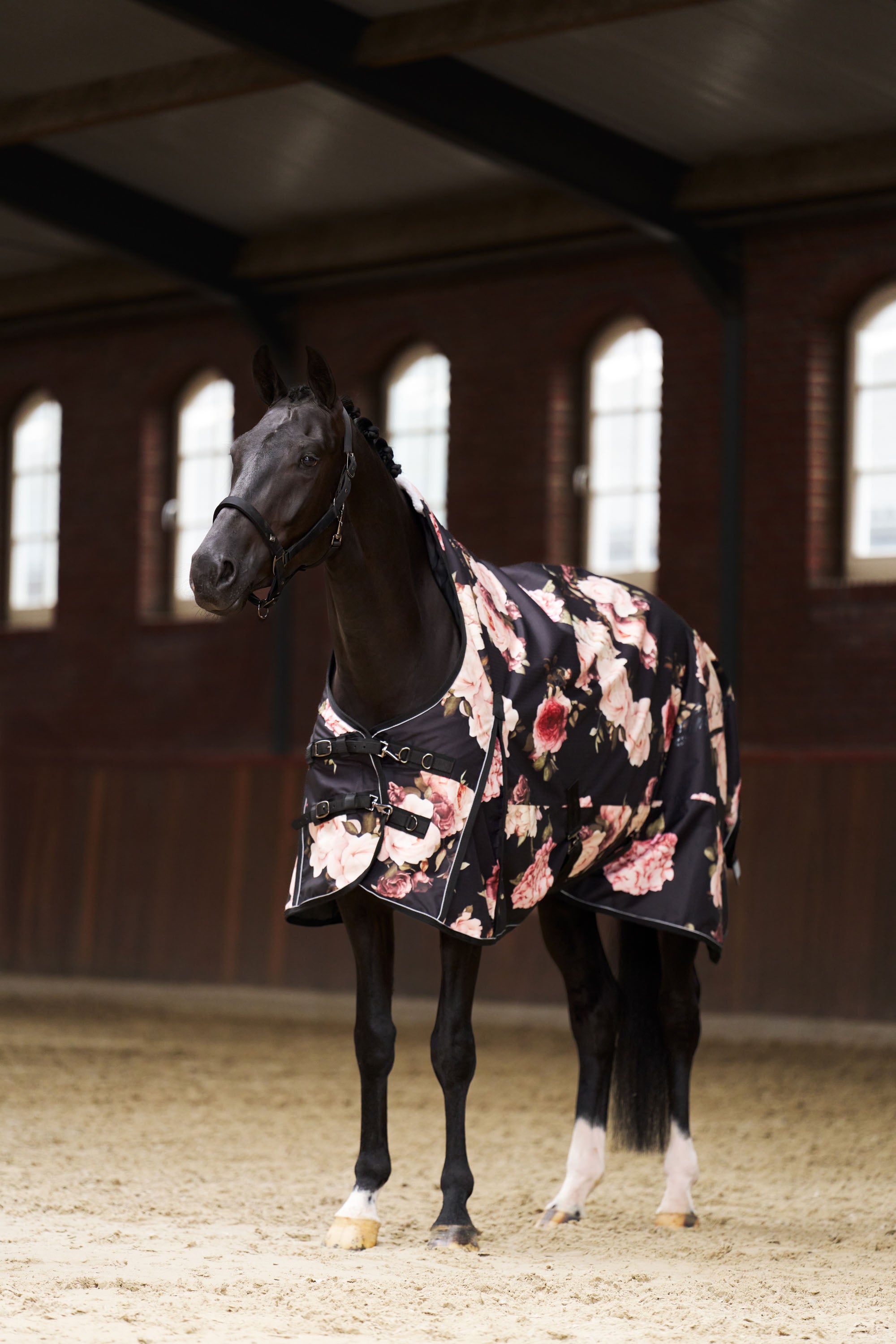 Outdoor blanket IRHSuper-dry AOP 100gr Flower print / 215
