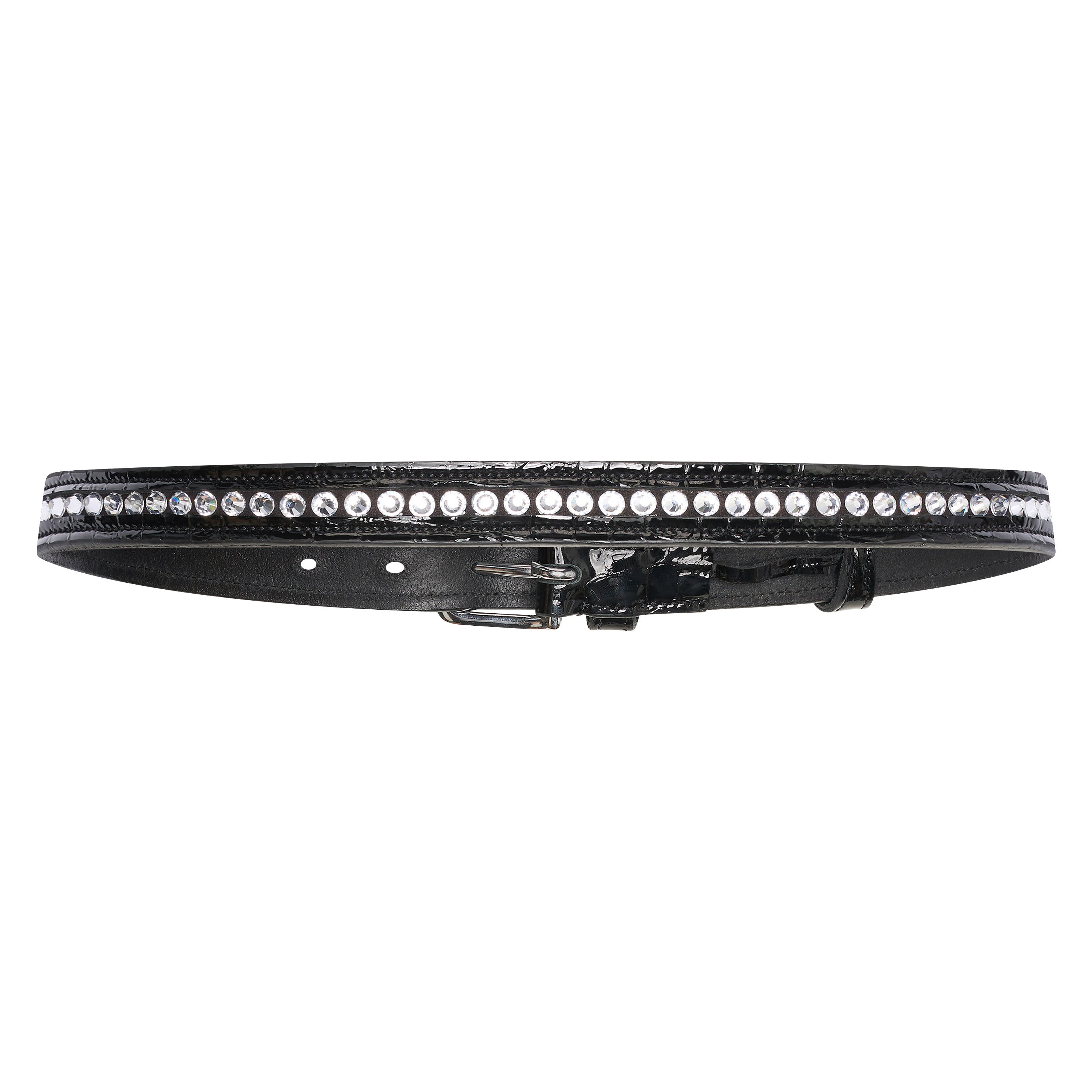 Belt IRHOlania Sparkle Black-Silver / 105CM