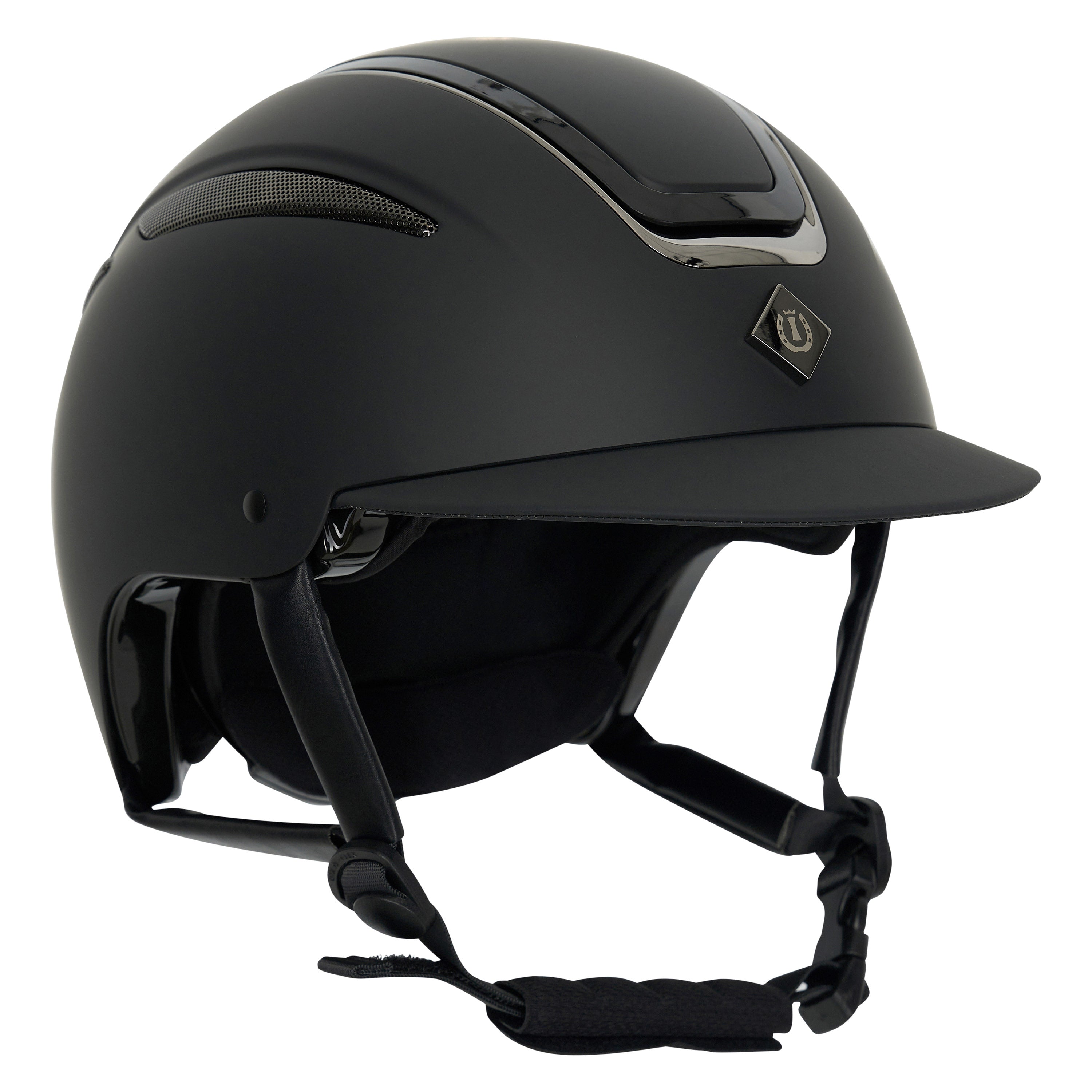 Riding helmet IRHOlania Deluxe small visor Black / S