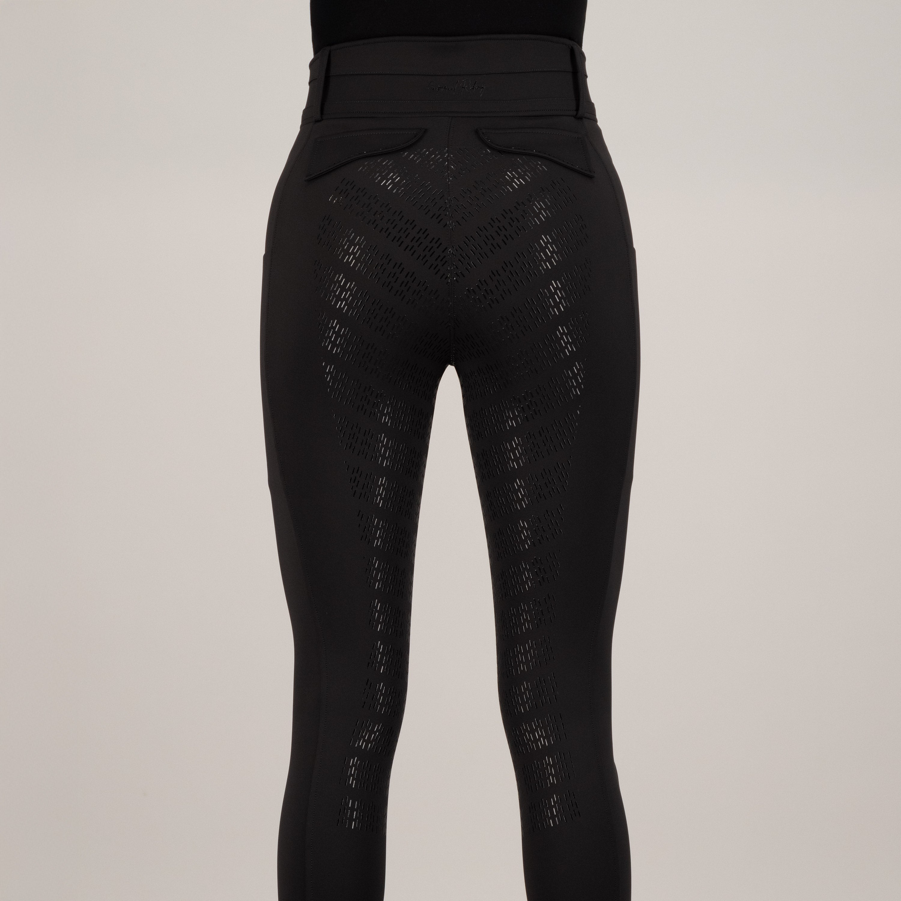 Riding breeches IRHFairytale FullGrip Black / 44