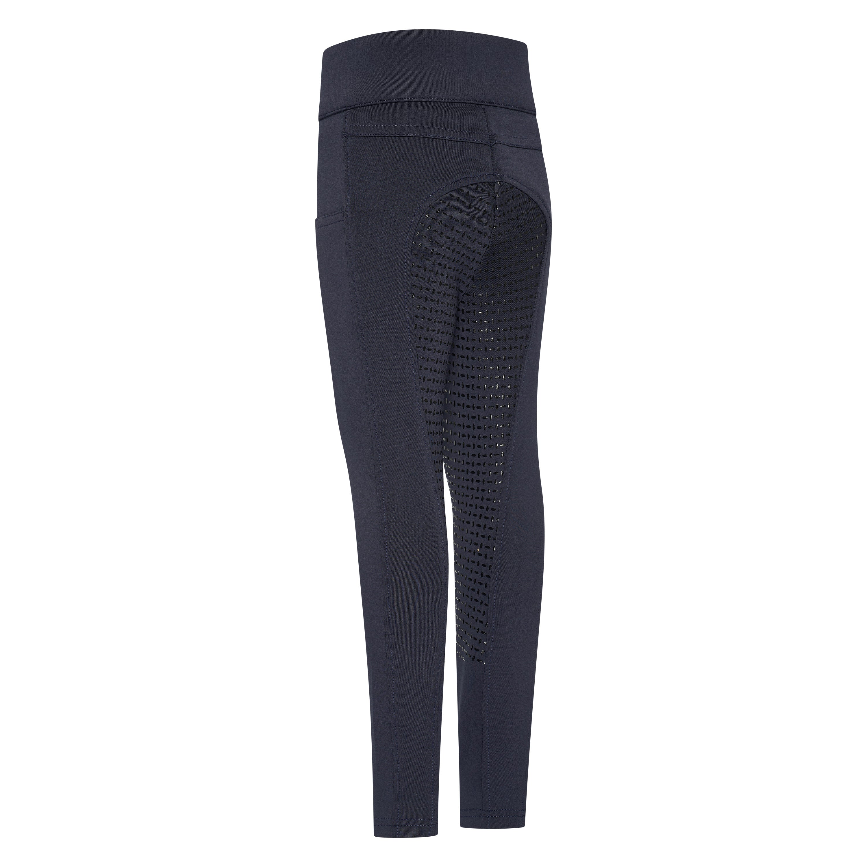 KIDS Riding tights IRHTessy FullGrip Navy / 176