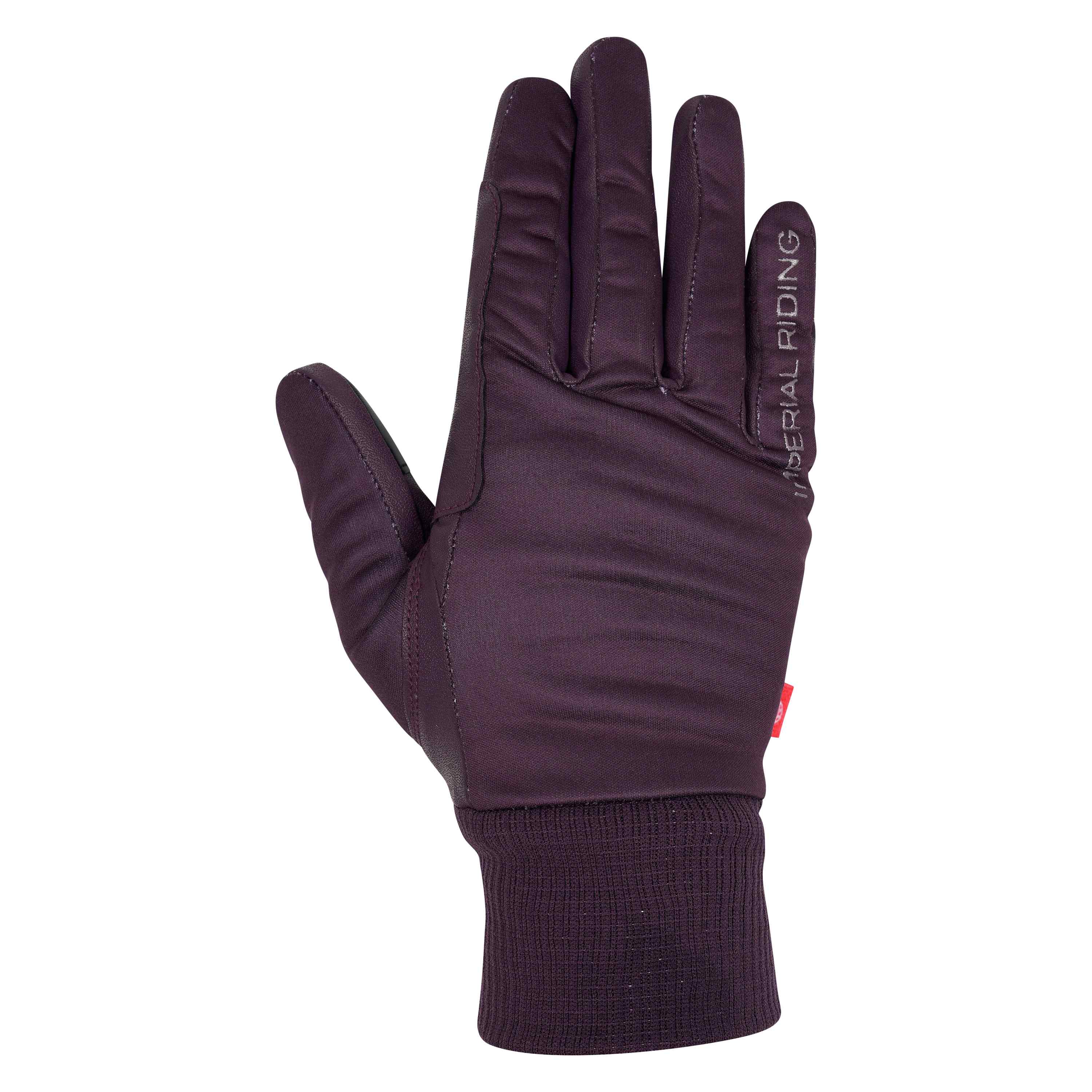 Gloves IRHHide & Shine Black berry / L