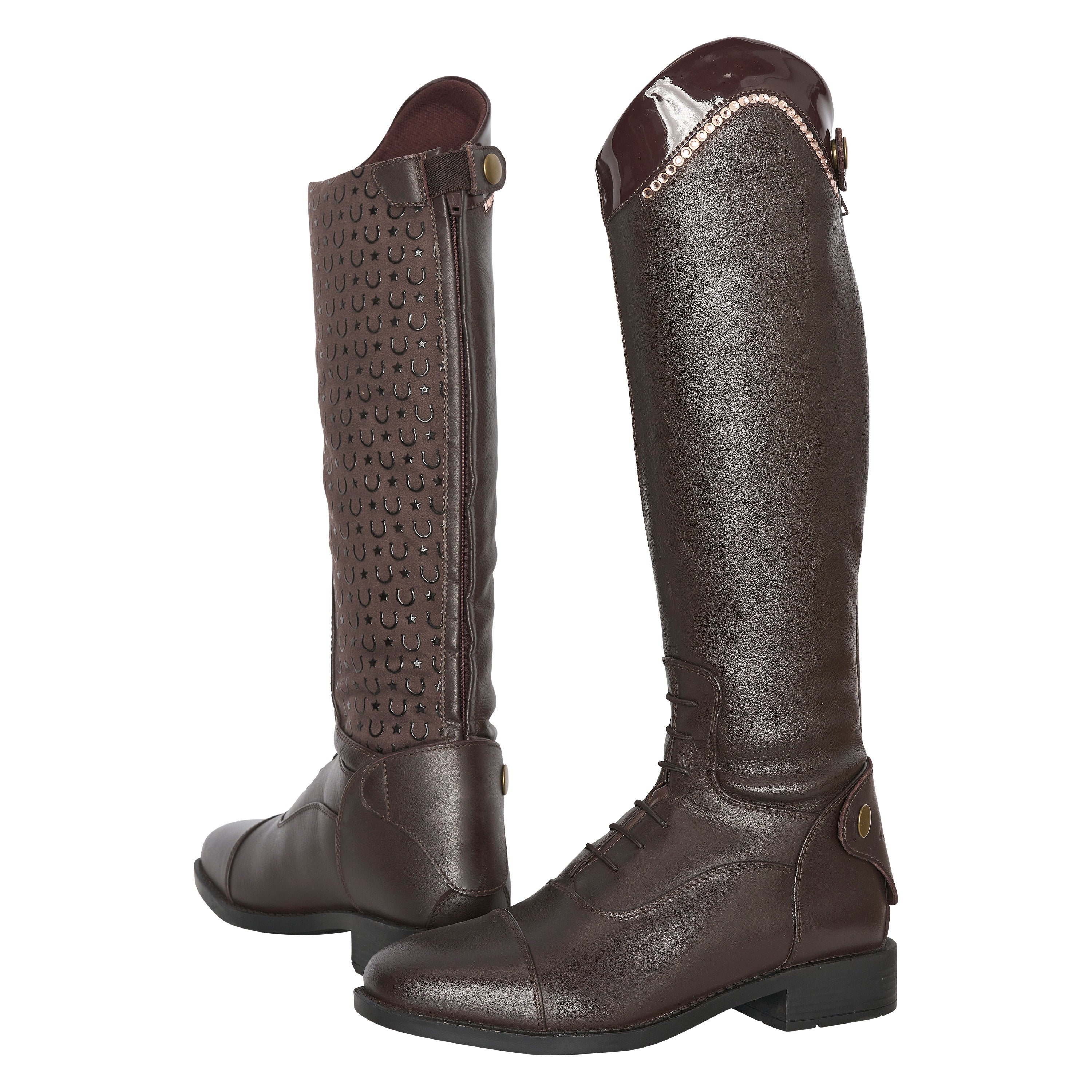 KIDS Riding boots IRHWalker Glam Brown / 30
