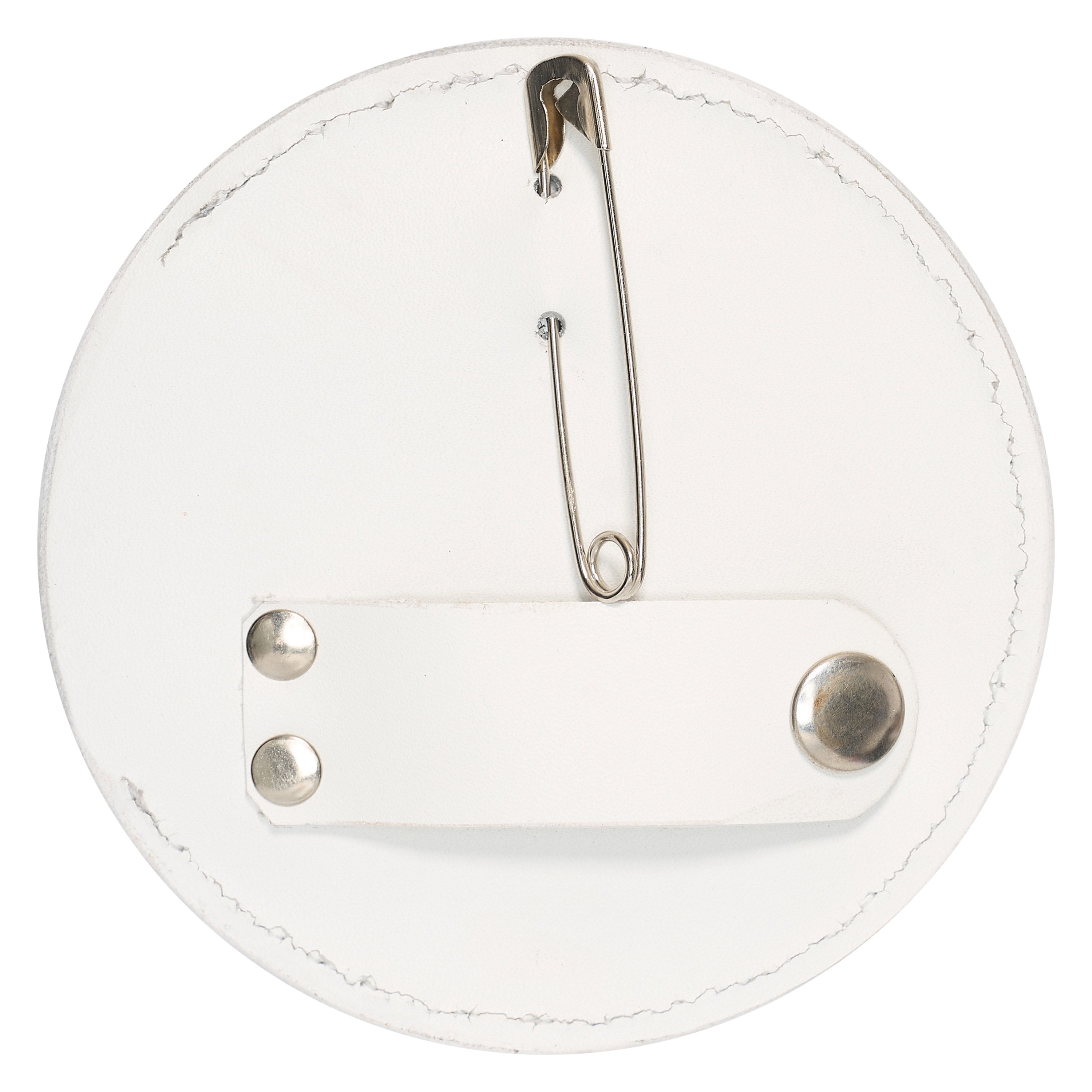 Competition number IRHRound, set of 2 pcs White / 1SIZE