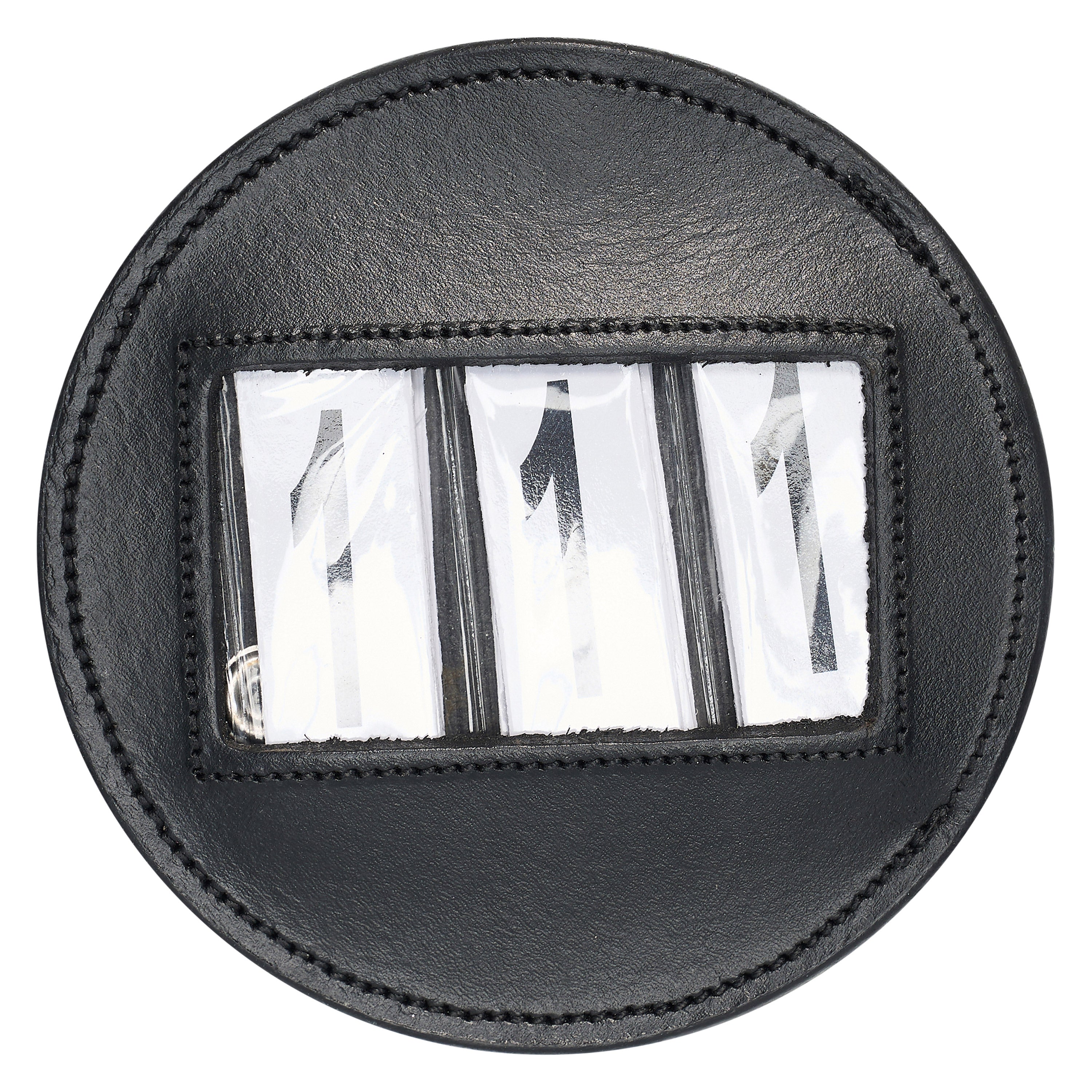 Competition number IRHRound, set of 2 pcs Black / 1SIZE
