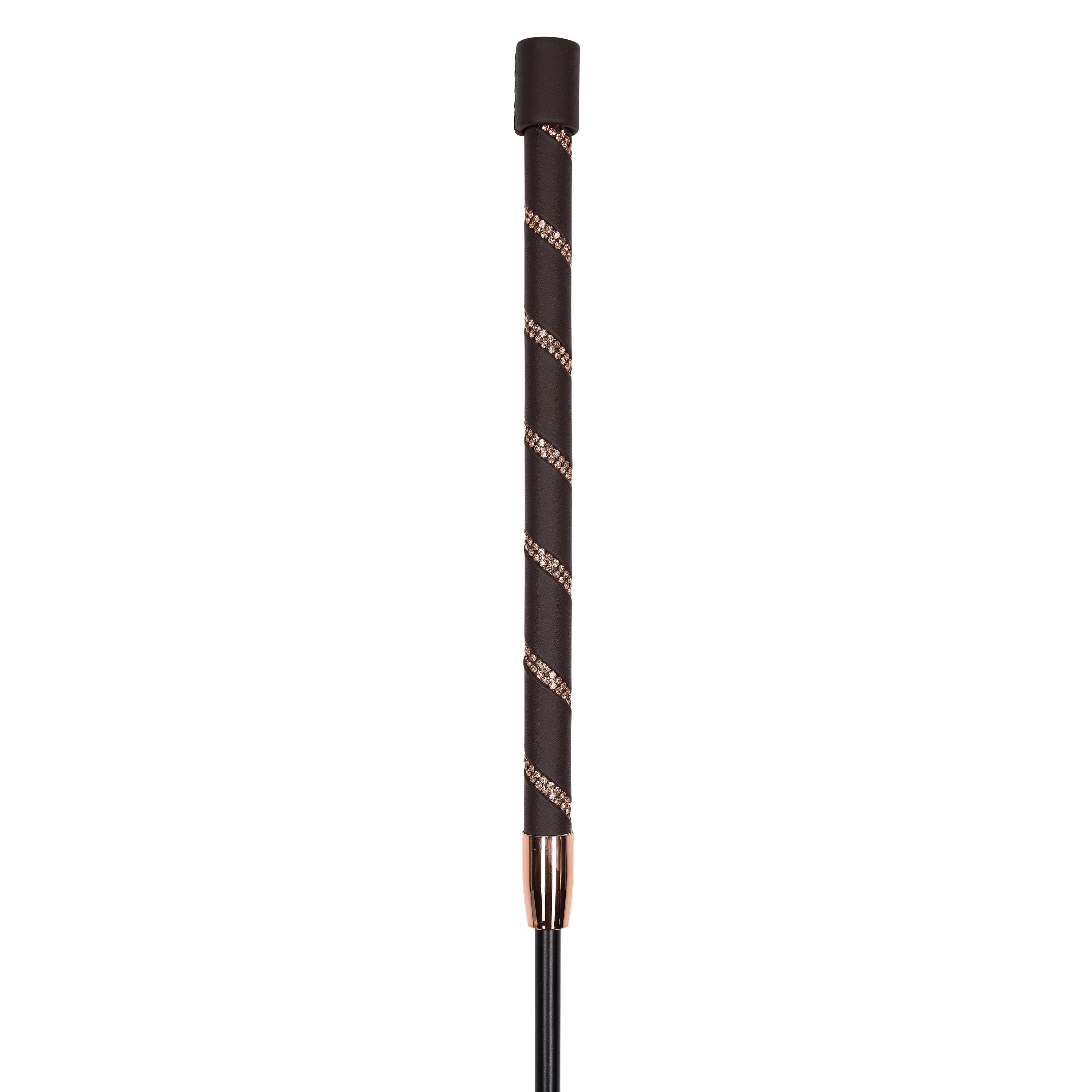 Dressage whip IRHRegal Shine Brown / 120CM