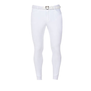 Men'S Slim Fit Full Grip Breeches WHITE / 58