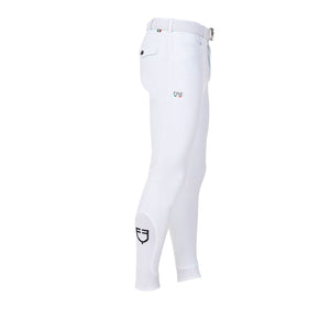 Men'S Slim Fit Full Grip Breeches WHITE / 58