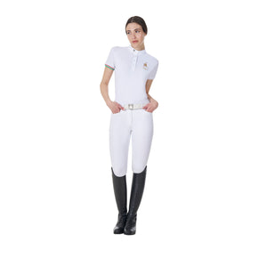 Men'S Slim Fit Full Grip Breeches WHITE / 58