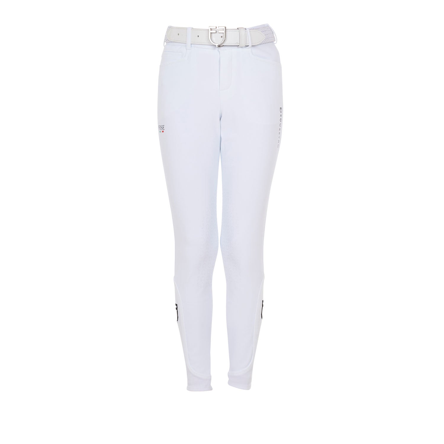 kids' unisex slim fit breeches WHITE / 14 år