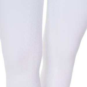 Women's slim fit full grip leggings WHITE / XL