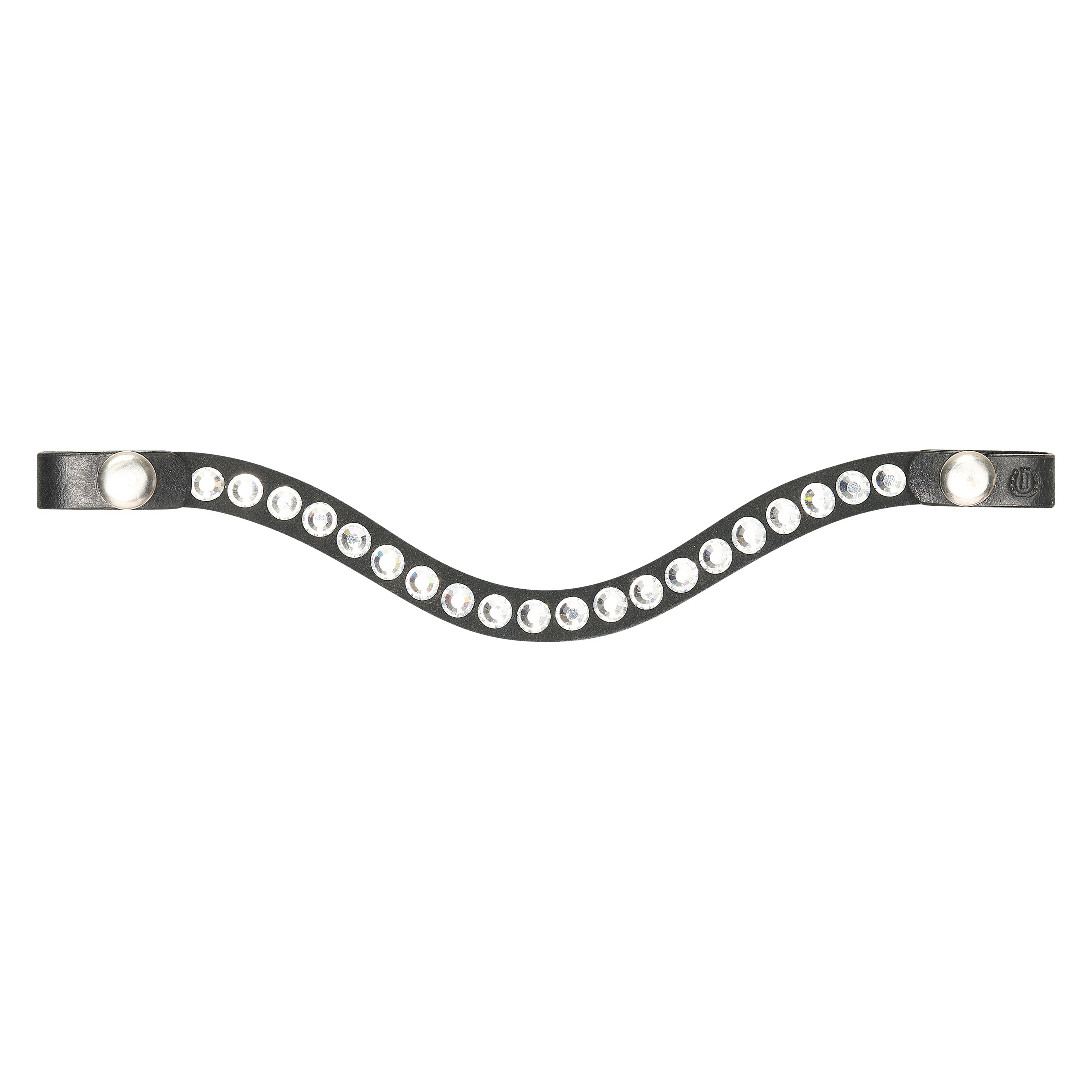 Hobby Horse browband IRHFree Spirit Black-Crystal / 1SIZE