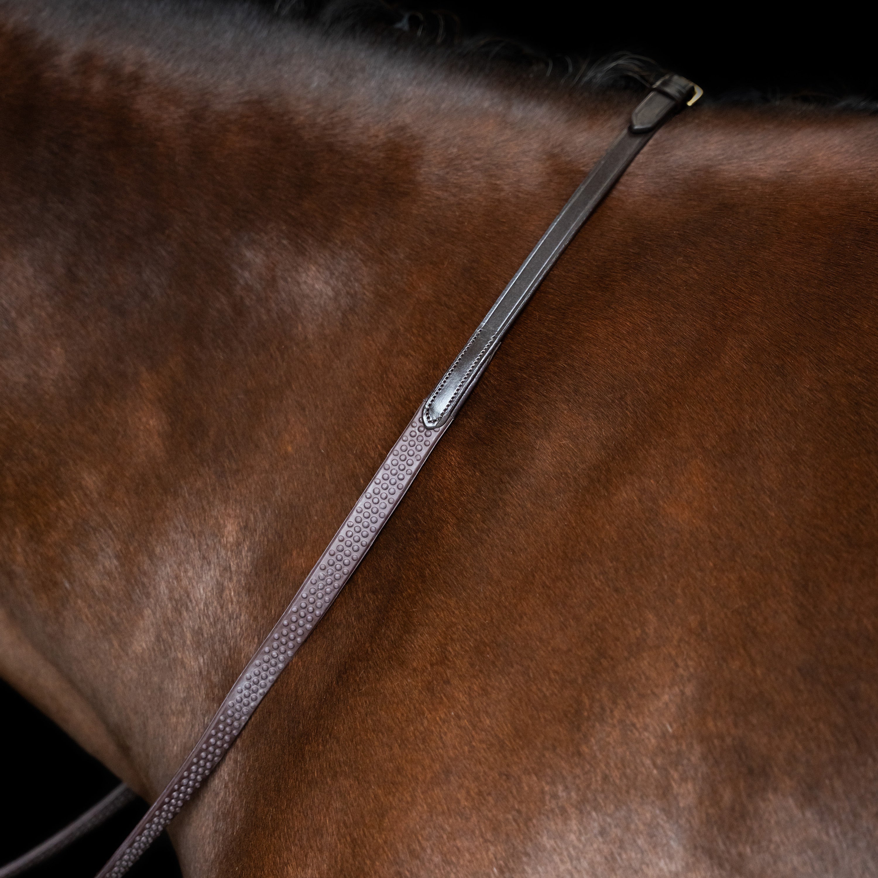 Reins IRH rubber with polka dot