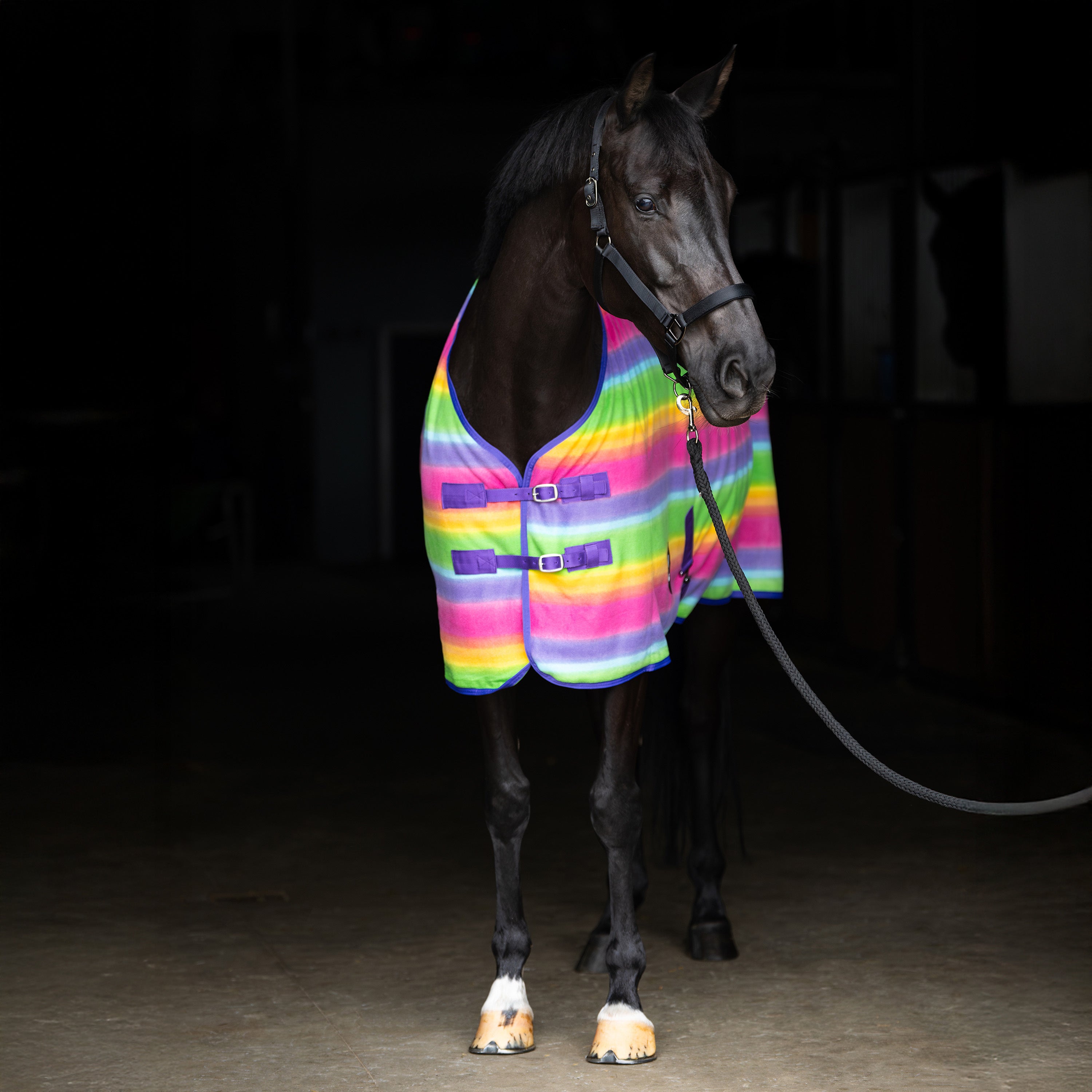 Fleece blanket IRHStripe