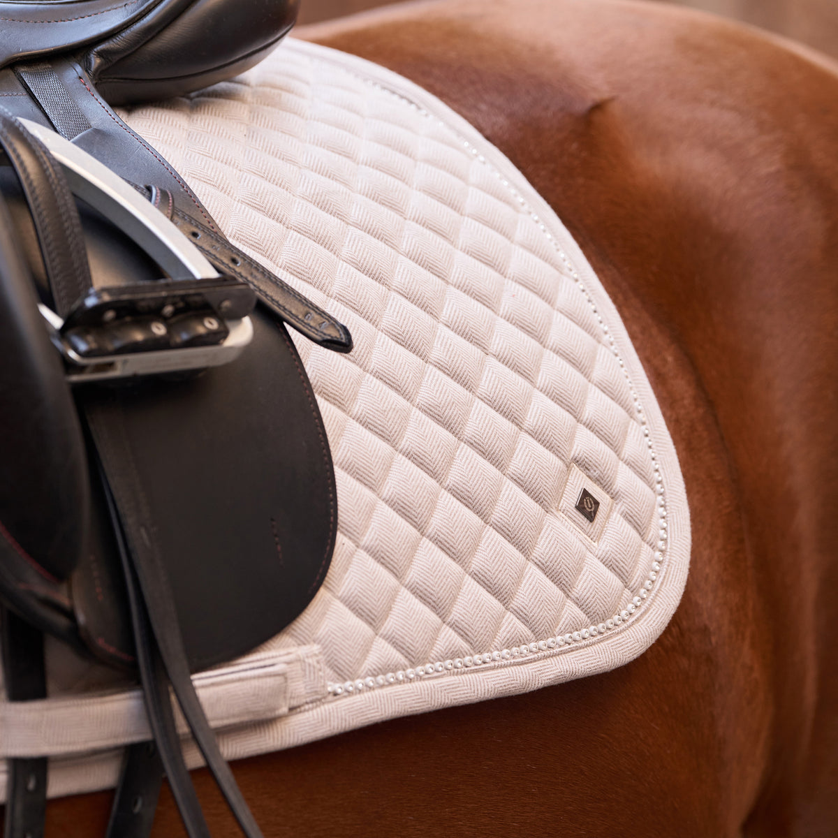 Saddlepad IRHPenny herringbone DR