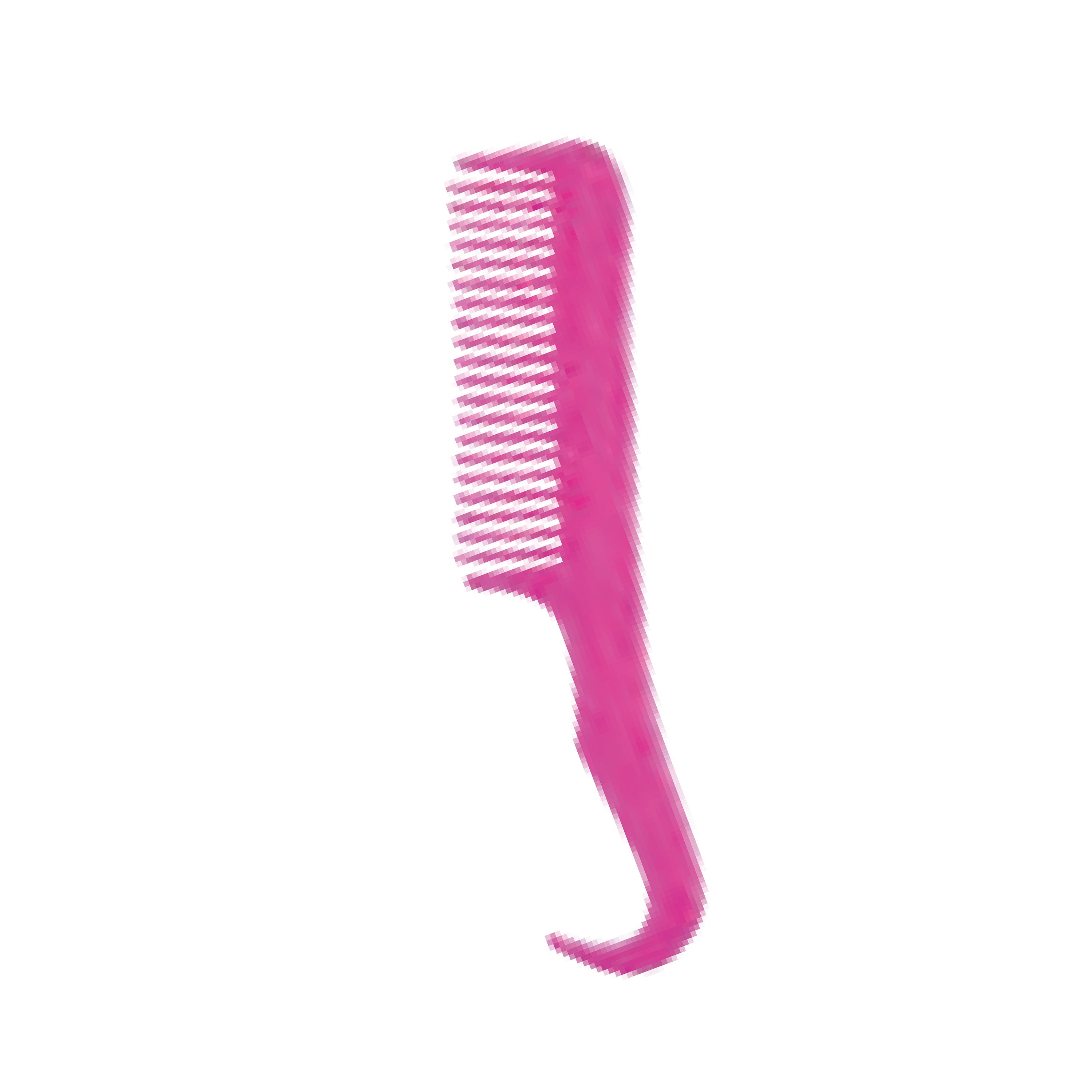 Braiding comb plastic IRH