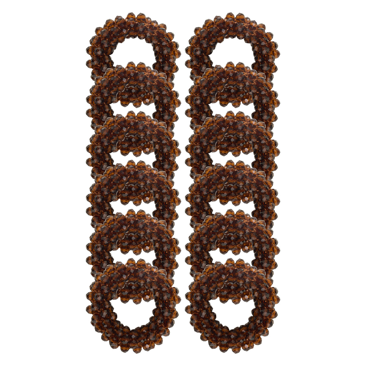 Horse mane knot elastic IRH, set of 12