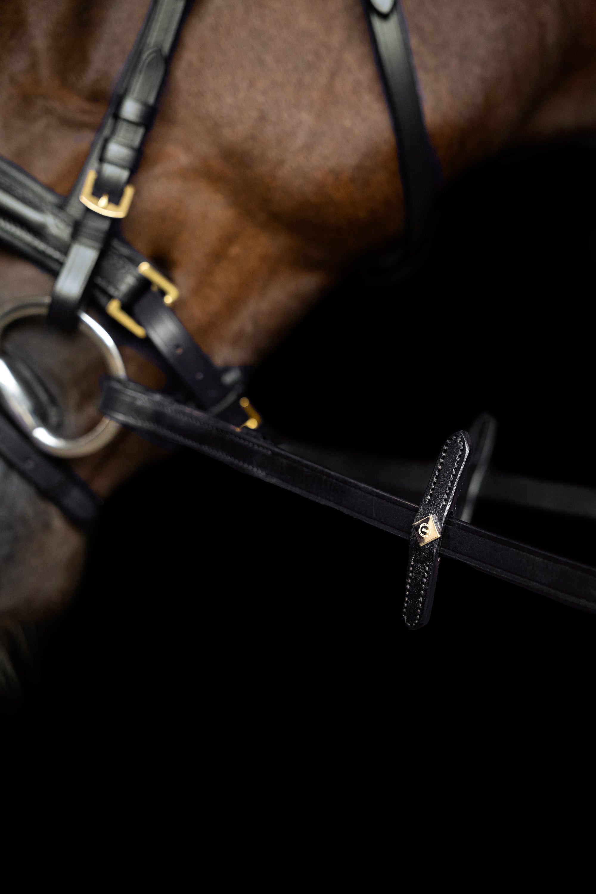 Reins IRH rubber with polka dot
