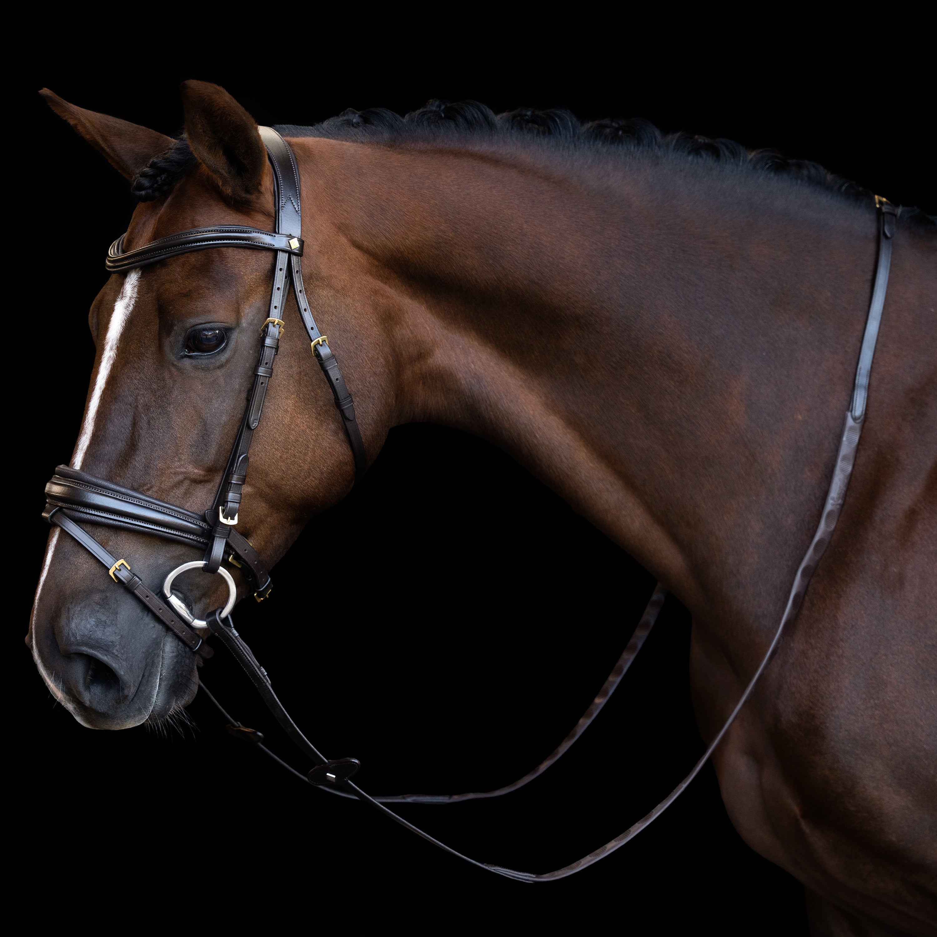 Reins IRH rubber with thumb grip