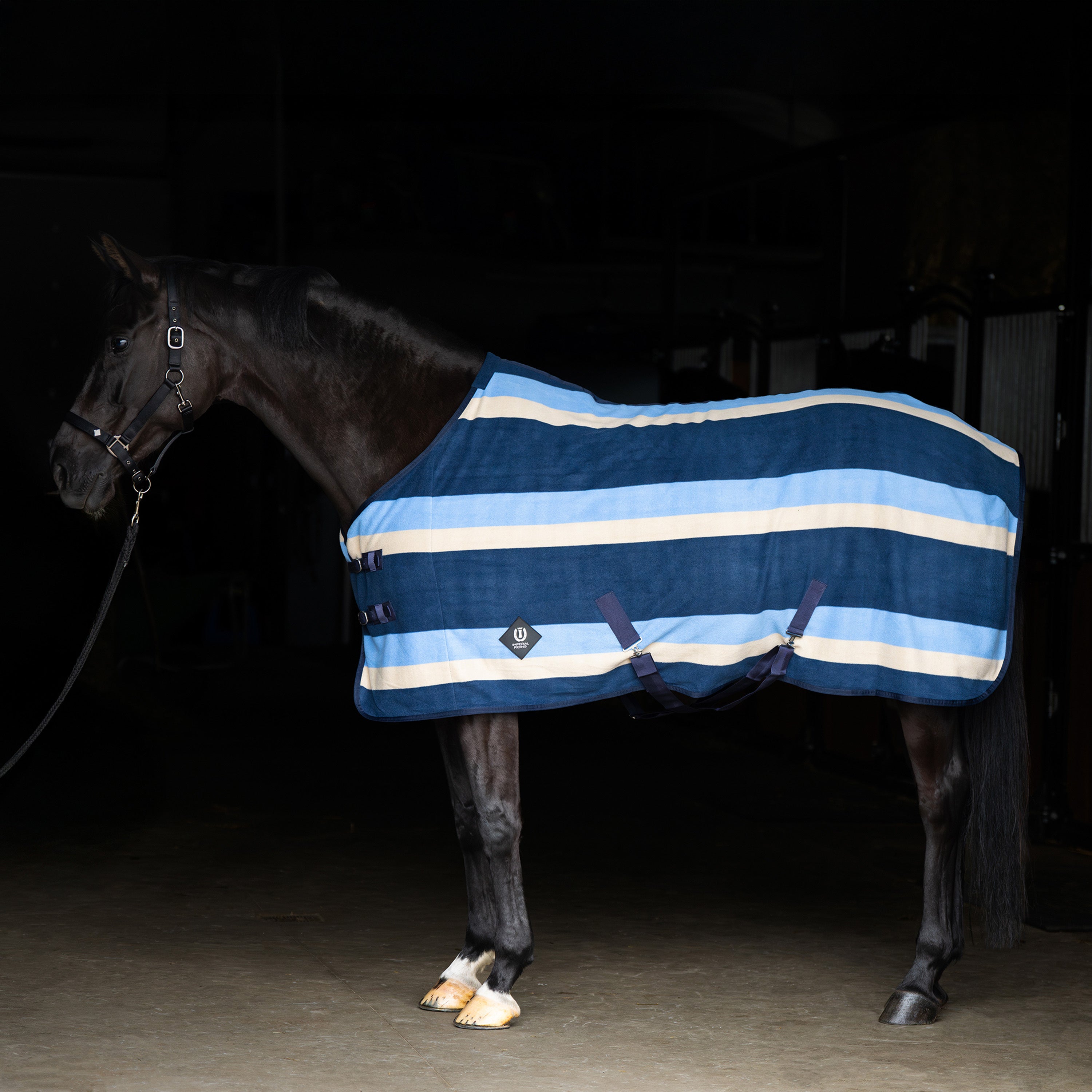 Fleece blanket IRHStripe