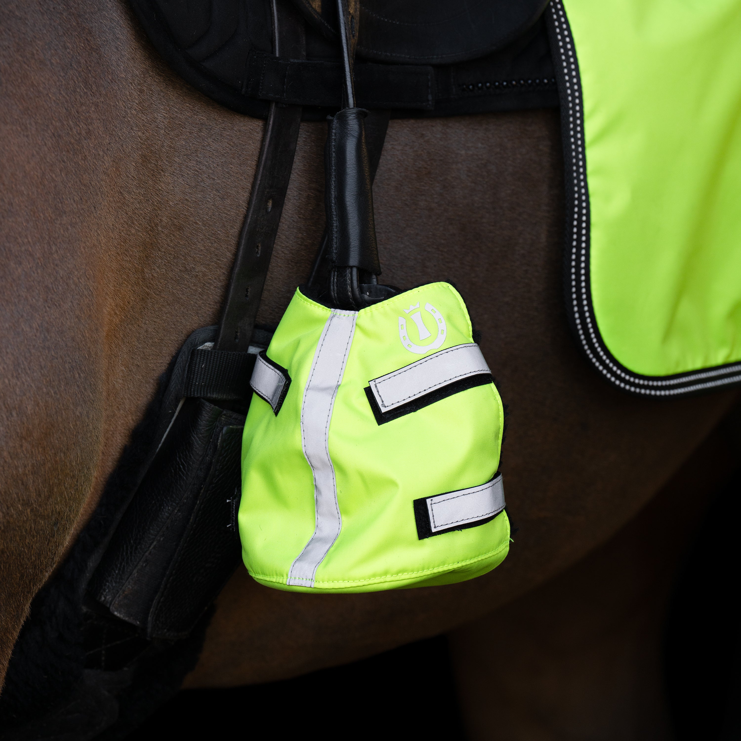 Stirrup toe warmer IRHReflective, set of 2 pcs