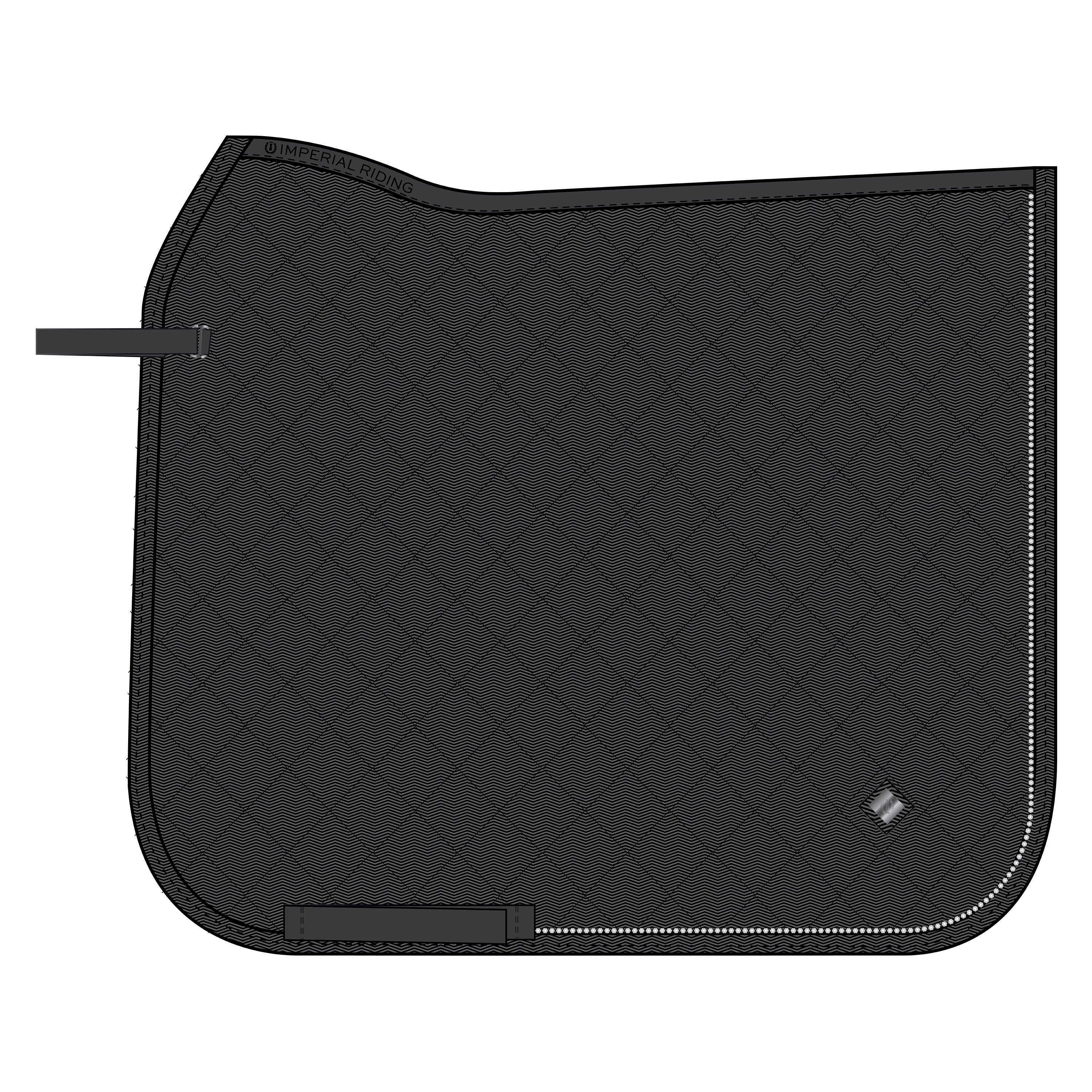 Saddlepad IRHPenny herringbone DR