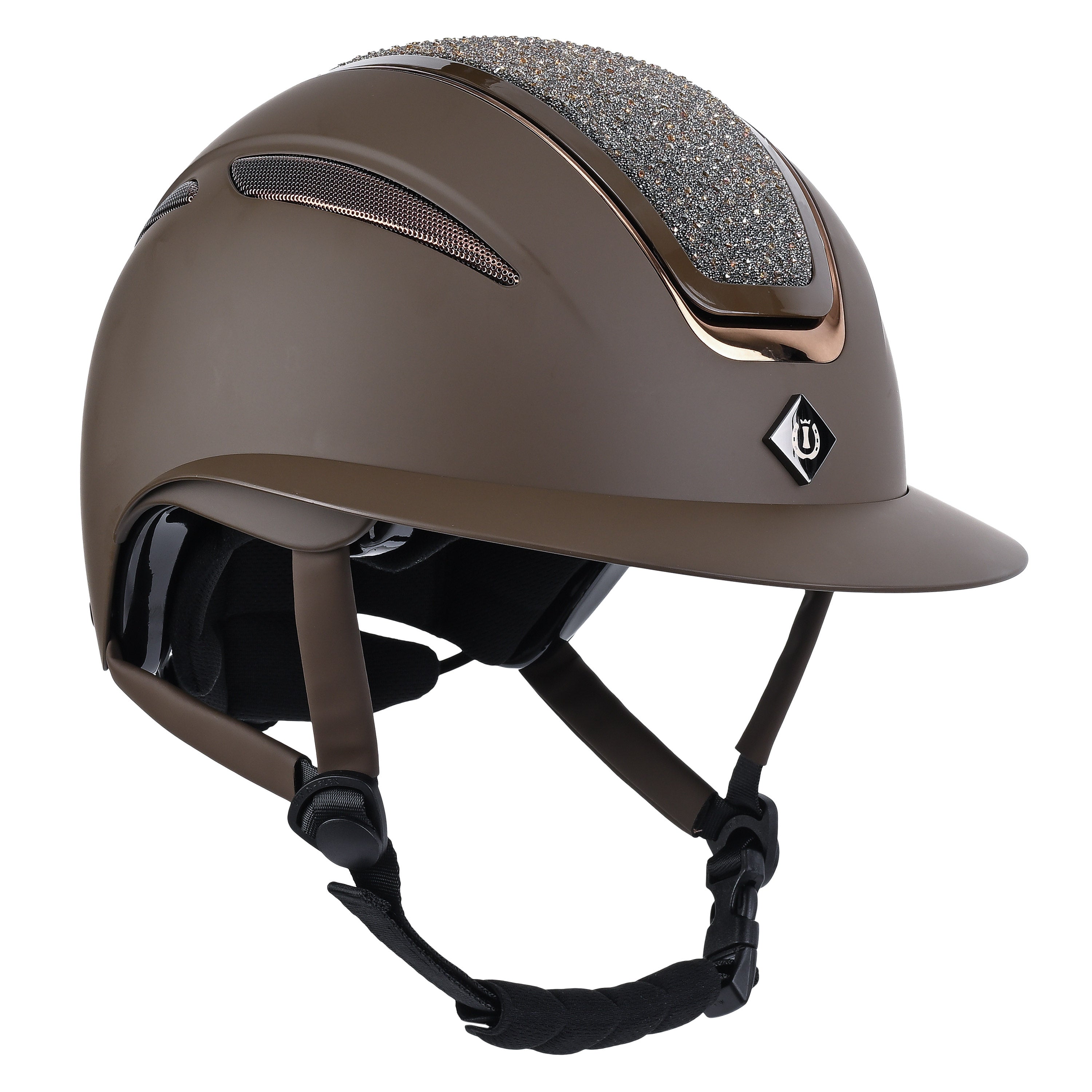 Riding helmet IRHOlania Deluxe big visor