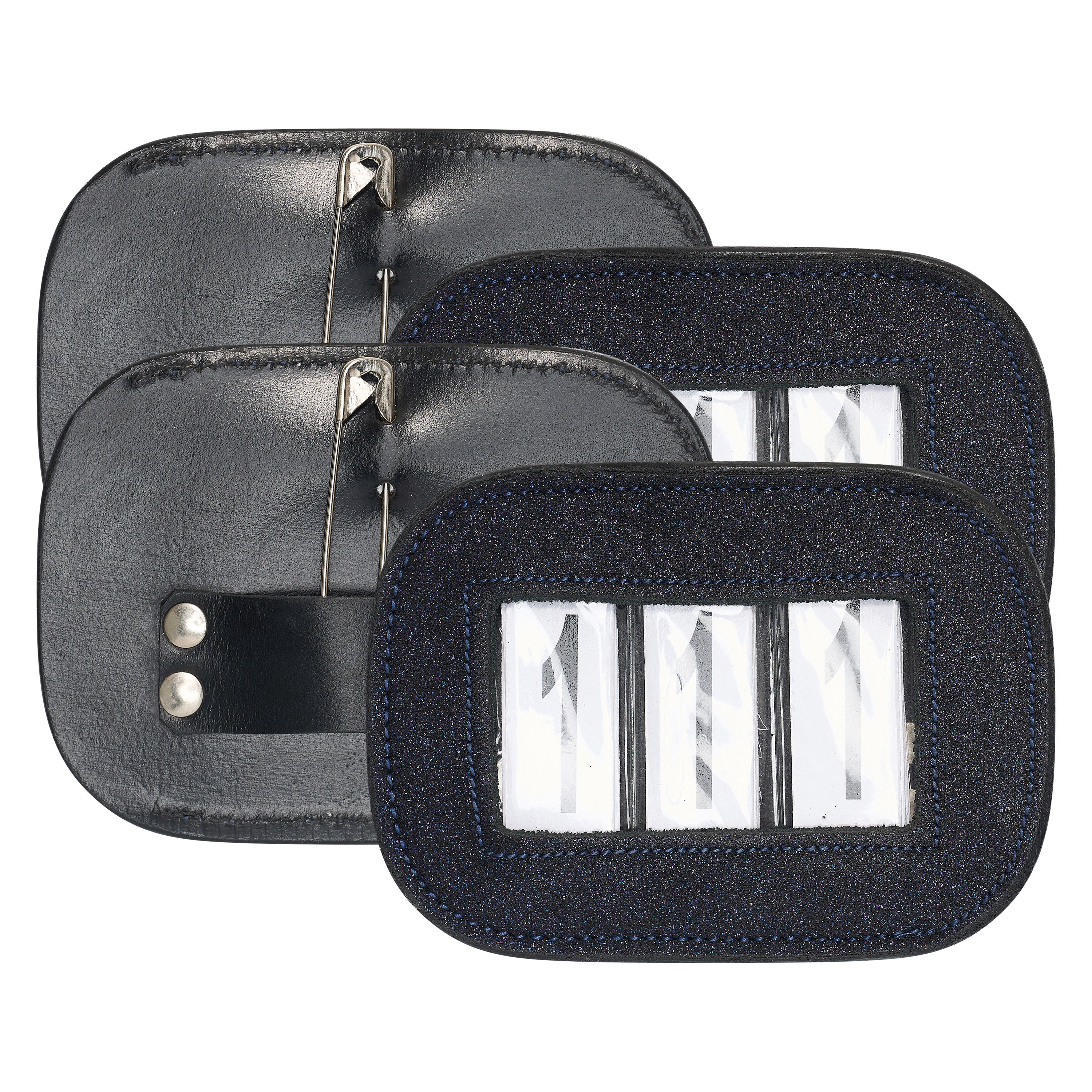 Competition number IRHGlitter square, set of 2 pcs