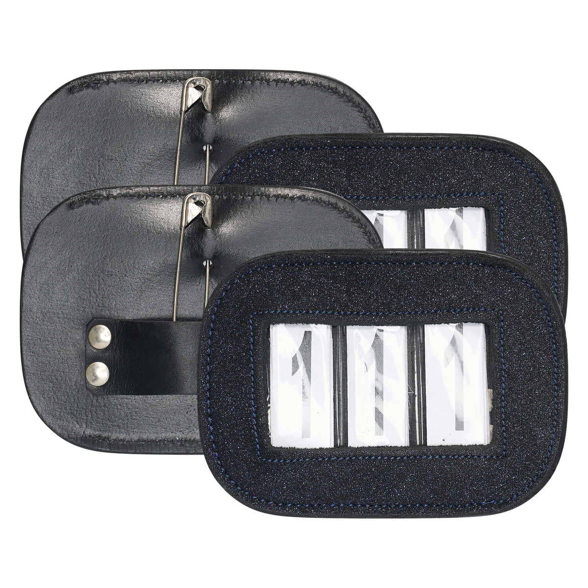 Competition number IRHGlitter square, set of 2 pcs