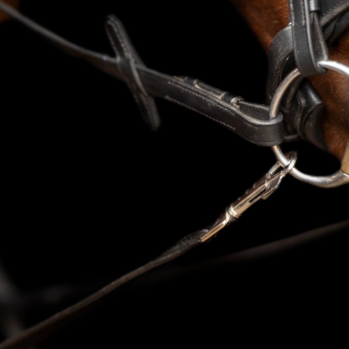 Side reins leather IRHCore