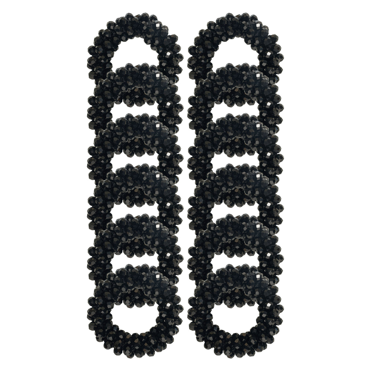 Horse mane knot elastic IRH, set of 12