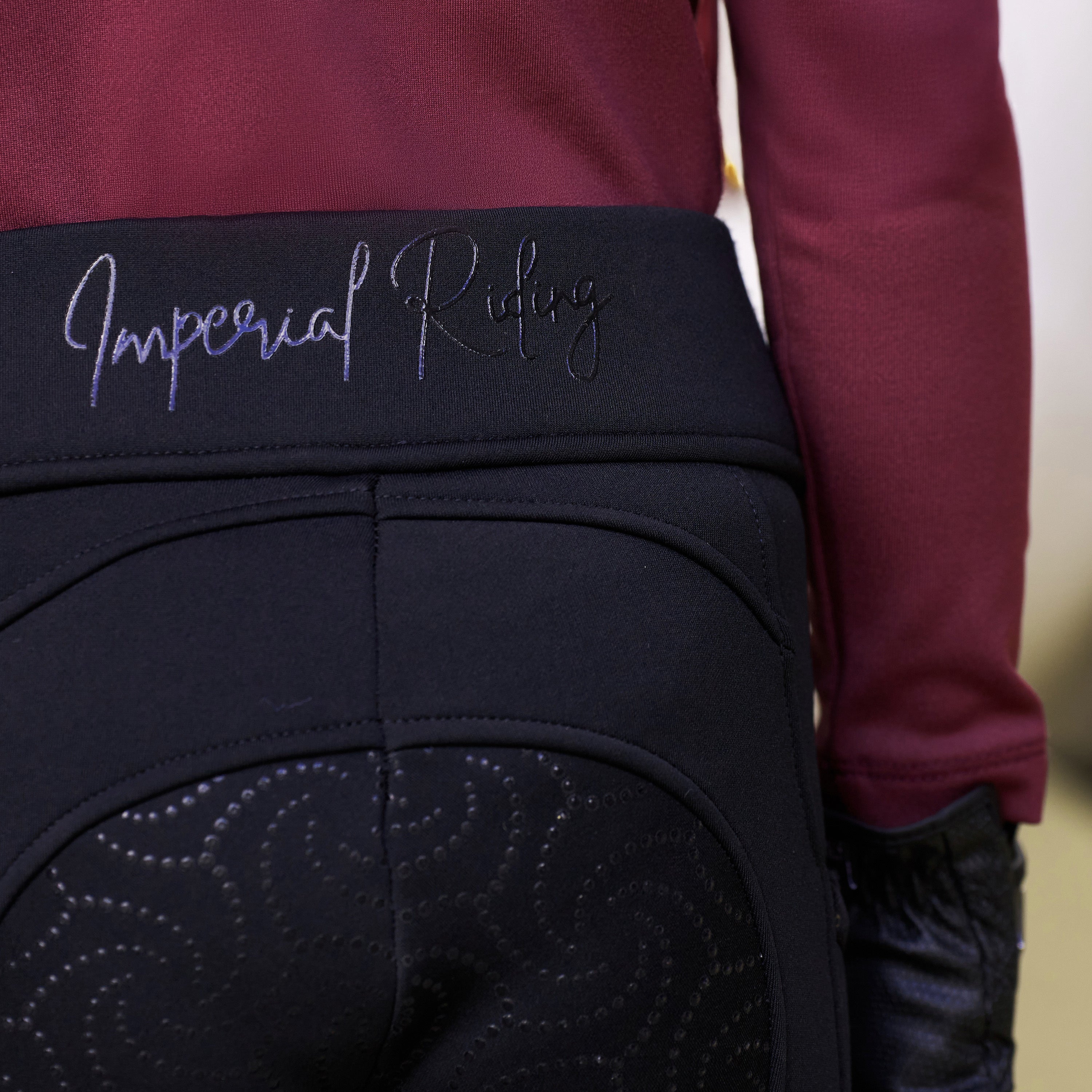 KIDS Riding tights IRHTeddy FullGrip