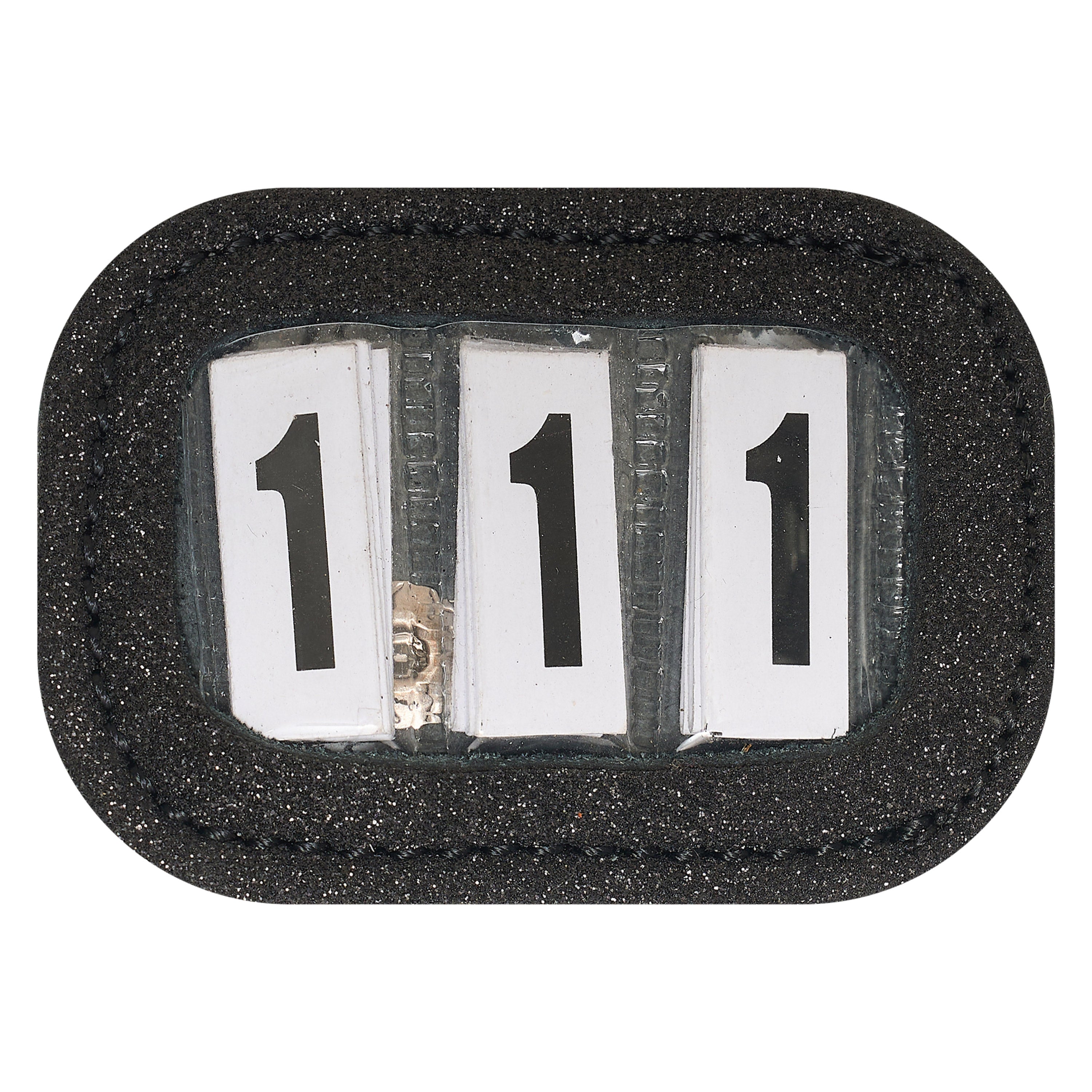 Hobby Horse competition number IRHFree Spirit Black glitter / 1SIZE