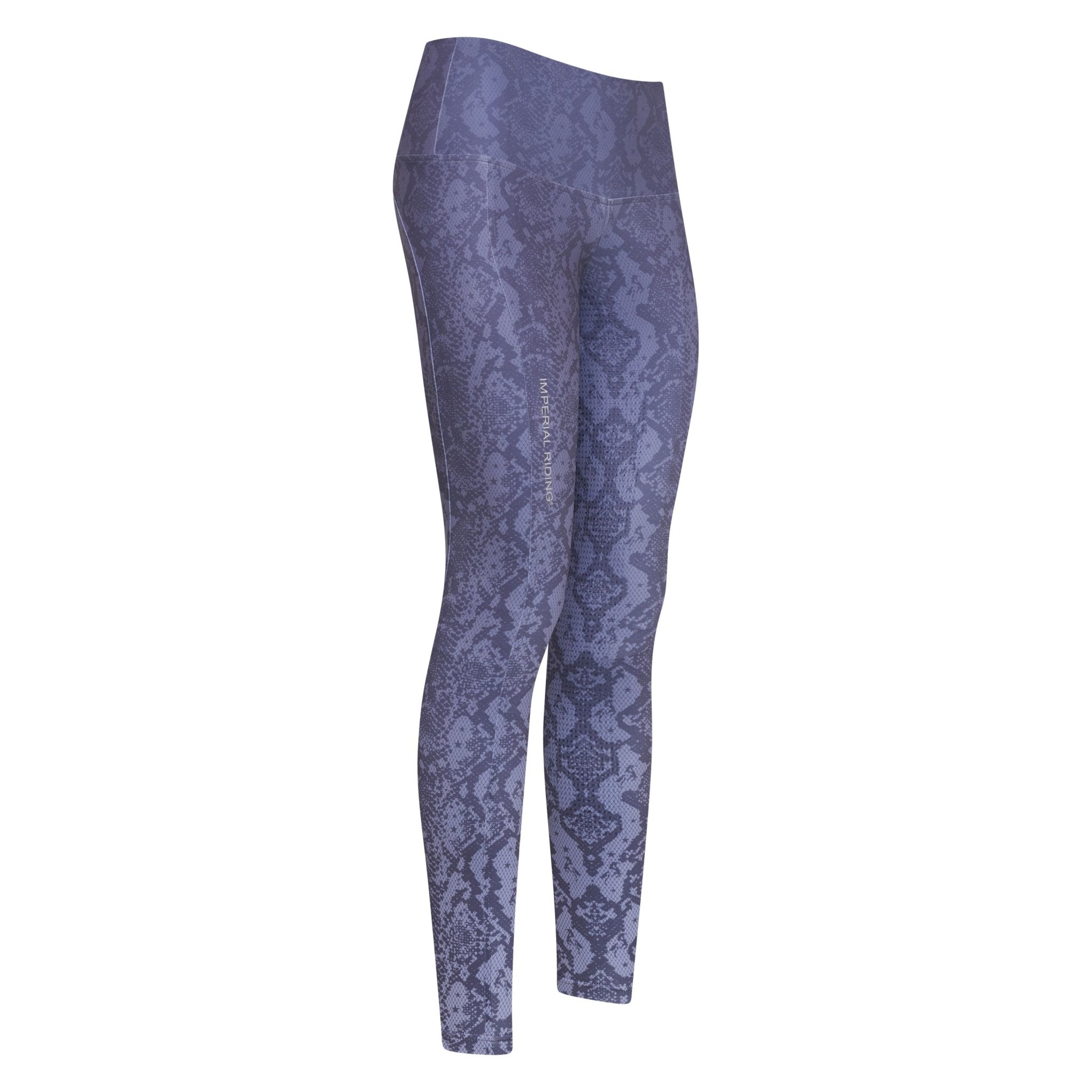 Riding tights IRHShiny Snake AOP FullGrip - Shetlandslycka - Always equine