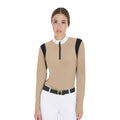 Women'S Slim Fit Polo Shirt In Technical Fabric - Shetlandslycka - Always equine