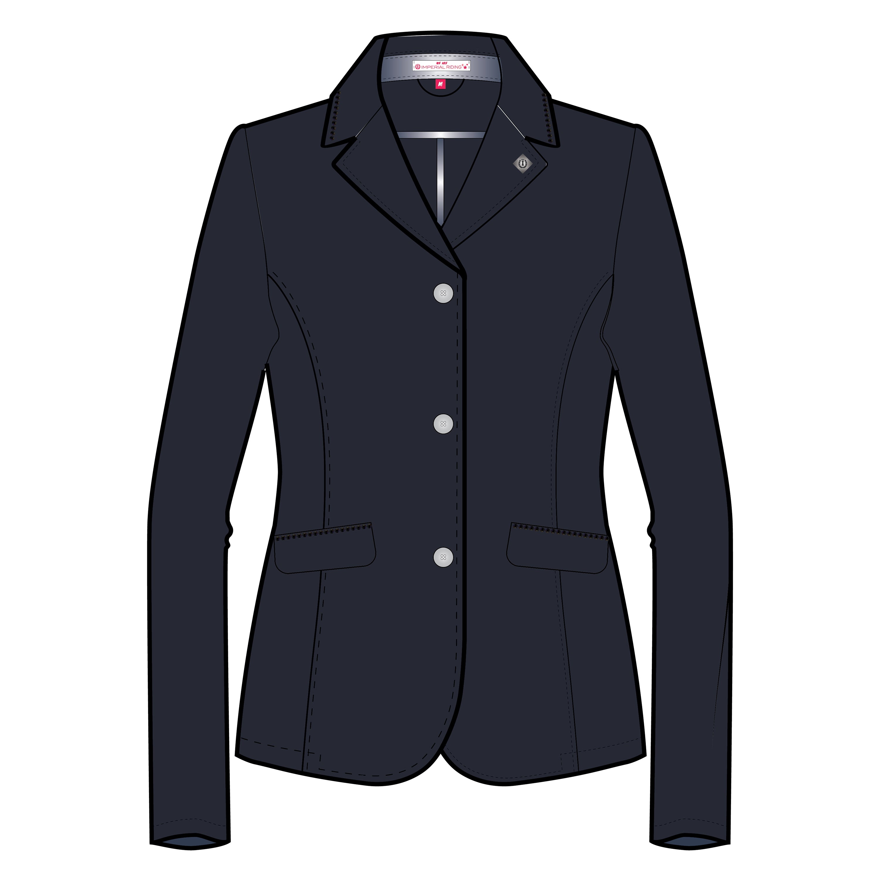 Competition jacket IRHBasic Glam