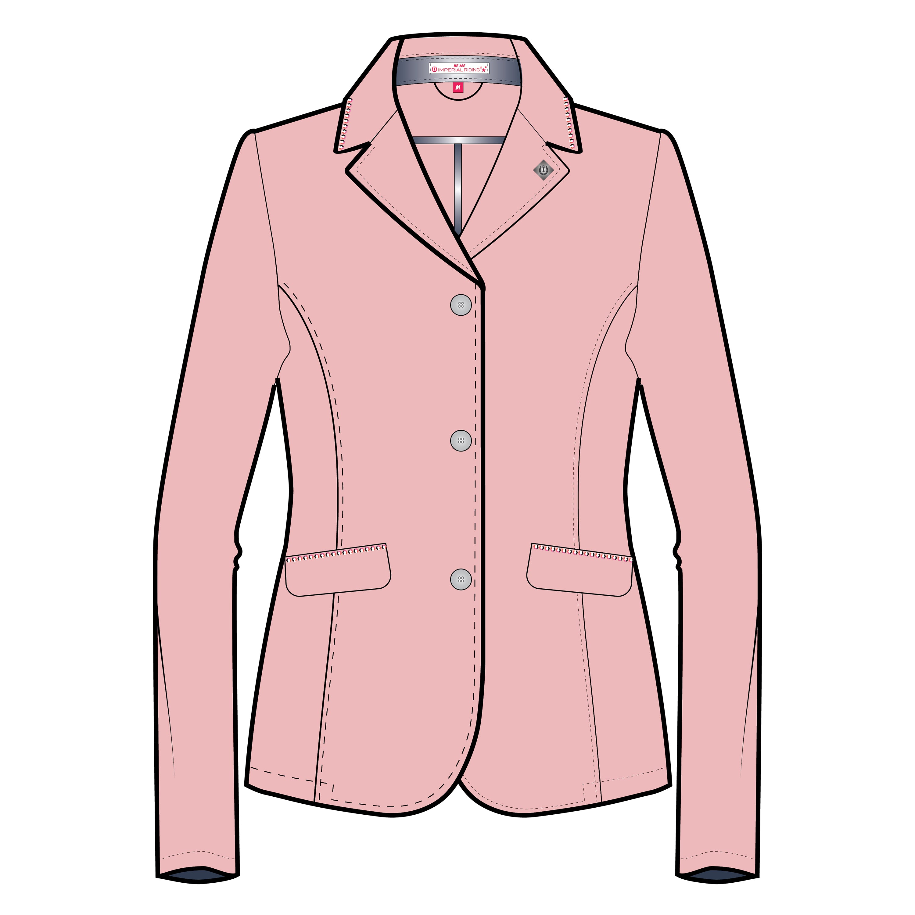 Competition jacket IRHBasic Glam