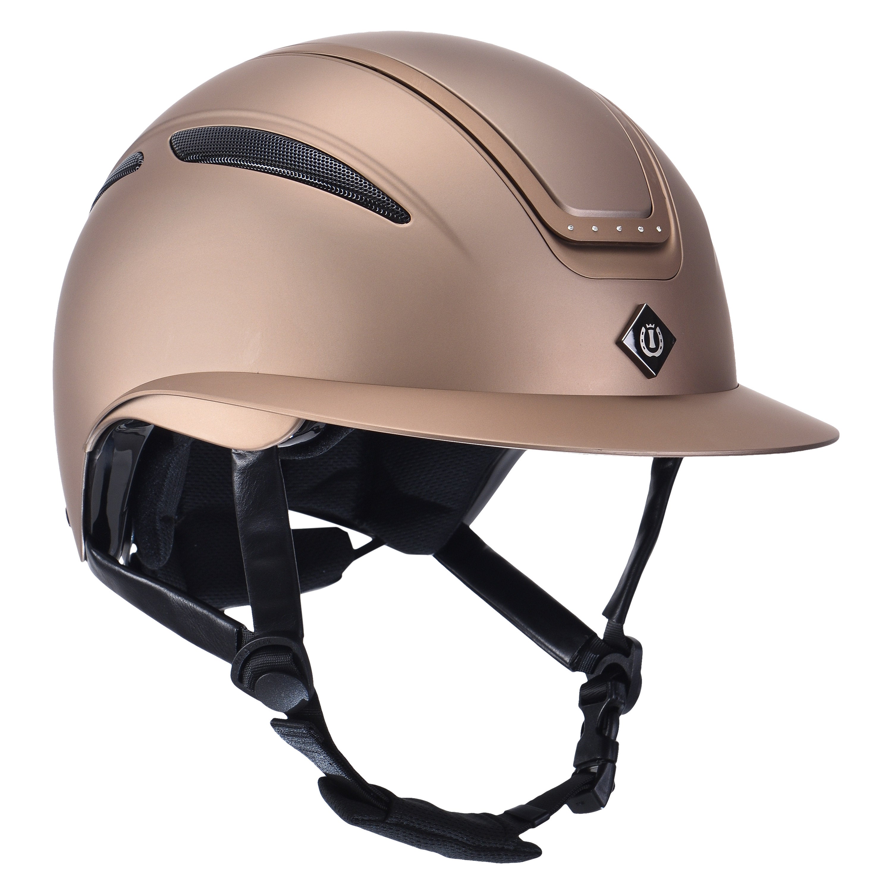 Riding helmet IRHOlania Deluxe big visor
