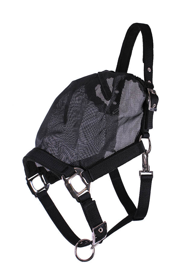 Halter-fly mask combi