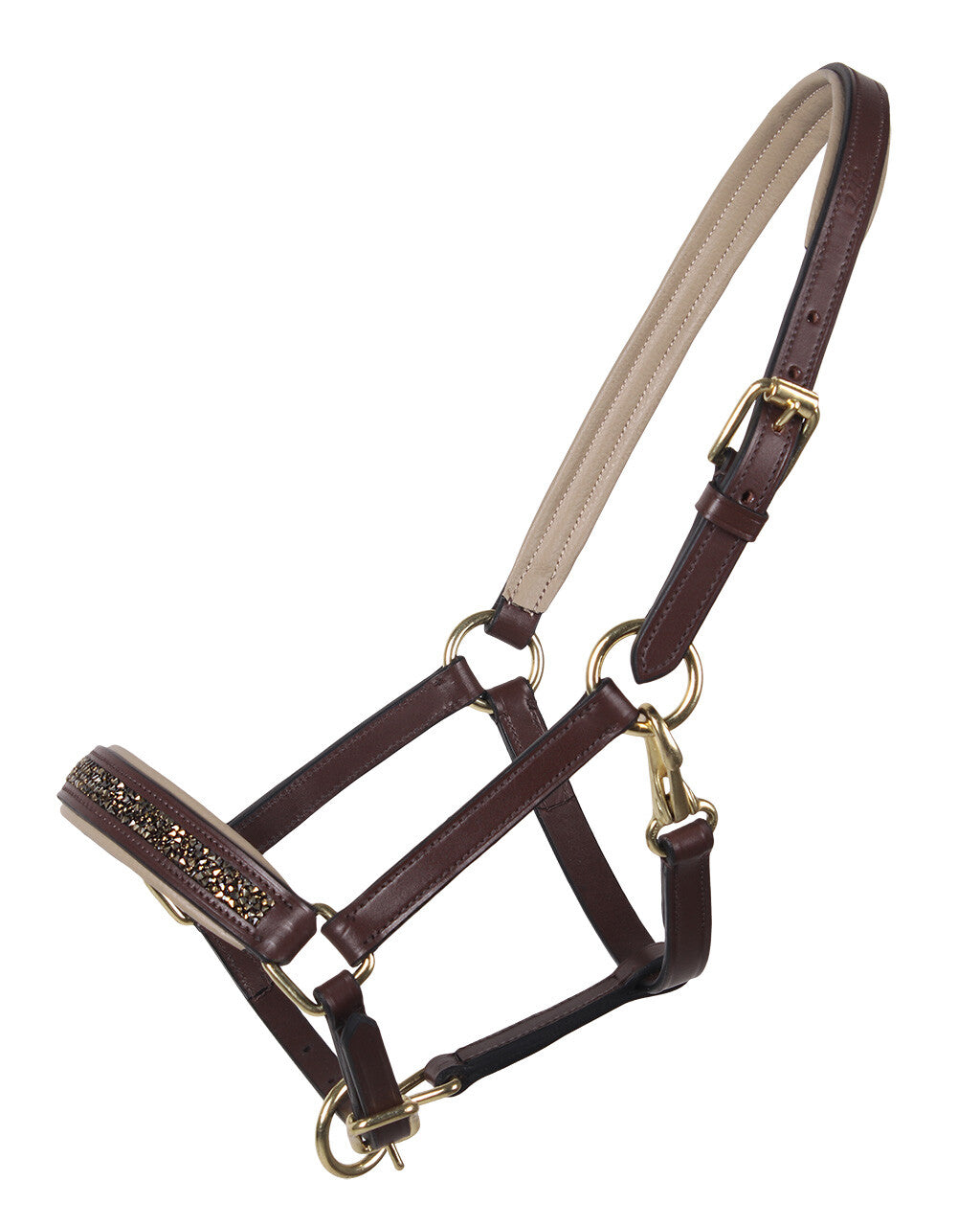 Head collar foal leather Lupine
