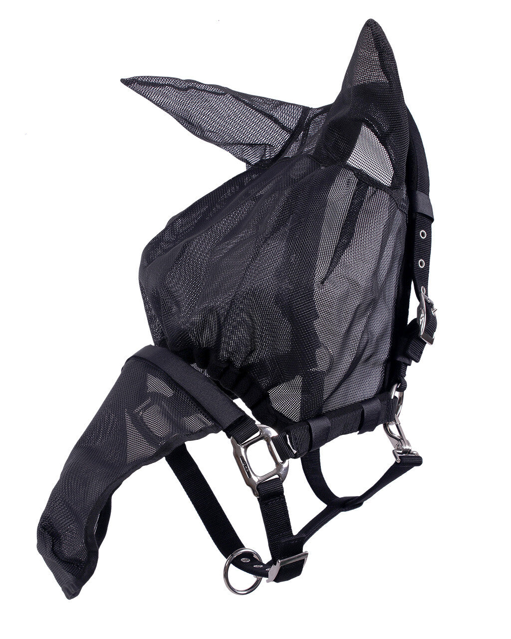 Halter-fly mask combi with ears