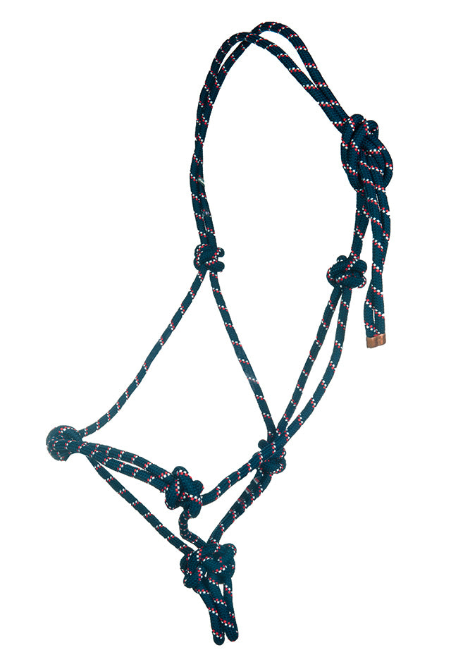 Rope halter set Trust 6900 deep blue / Pony
