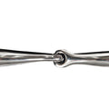 Eggbutt snaffle anatomic 18mm, stainless steel 0000 this color is not relevant / EU55/115 mm UK/US55/4.5
