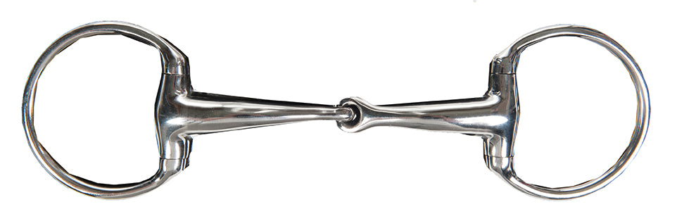 Eggbutt snaffle anatomic 18mm, stainless steel 0000 this color is not relevant / EU55/115 mm UK/US55/4.5