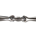 Eggbutt snaffle lozenge anat.,18mm,stainless steel 0000 this color is not relevant / EU55/115 mm UK/US55/4.5