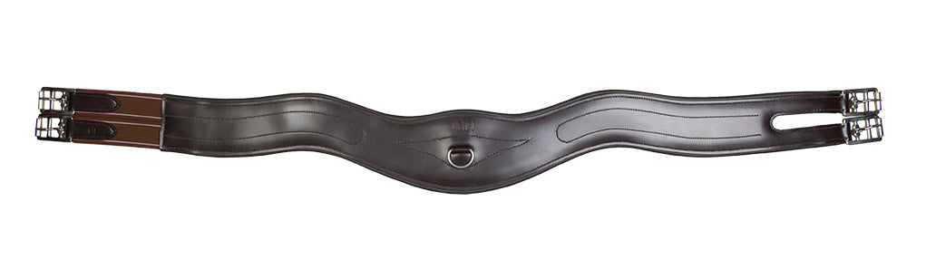 Leather girth 2400 brown / 110