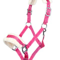 Head collar Bischofshofen with plush padding 1072 magenta / Pony