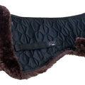 Lambswool saddle pad Style 2100 dark brown / piece